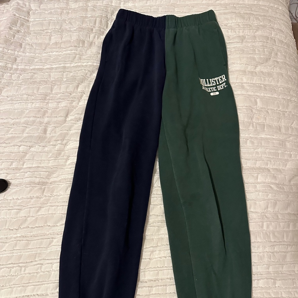 Hollister split color sweatpants